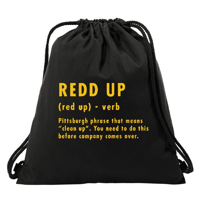 Redd Up Definition Pittsburgh Phrase That Means Drawstring Bag
