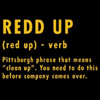 Redd Up Definition Pittsburgh Phrase That Means Drawstring Bag