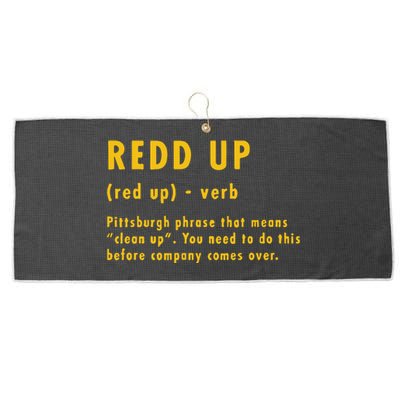 Redd Up Definition Pittsburgh Phrase That Means Large Microfiber Waffle Golf Towel