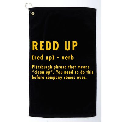 Redd Up Definition Pittsburgh Phrase That Means Golf Towel