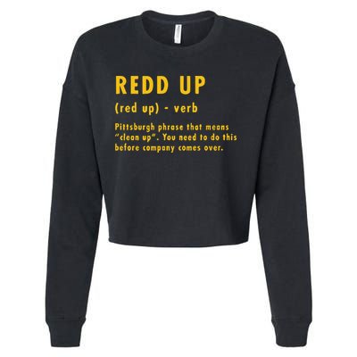 Redd Up Definition Pittsburgh Phrase That Means Cropped Pullover Crew