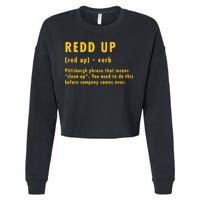 Redd Up Definition Pittsburgh Phrase That Means Cropped Pullover Crew