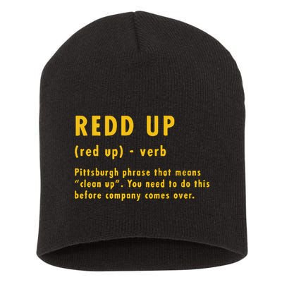 Redd Up Definition Pittsburgh Phrase That Means Short Acrylic Beanie