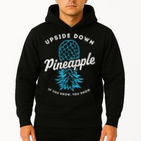 Retro Upside Down Pineapple Swinger Hoodie
