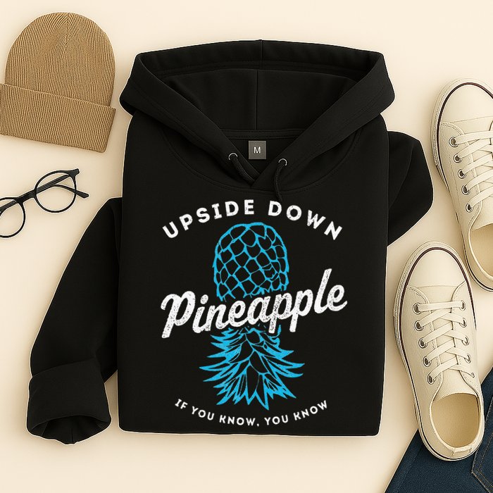 Retro Upside Down Pineapple Swinger Hoodie