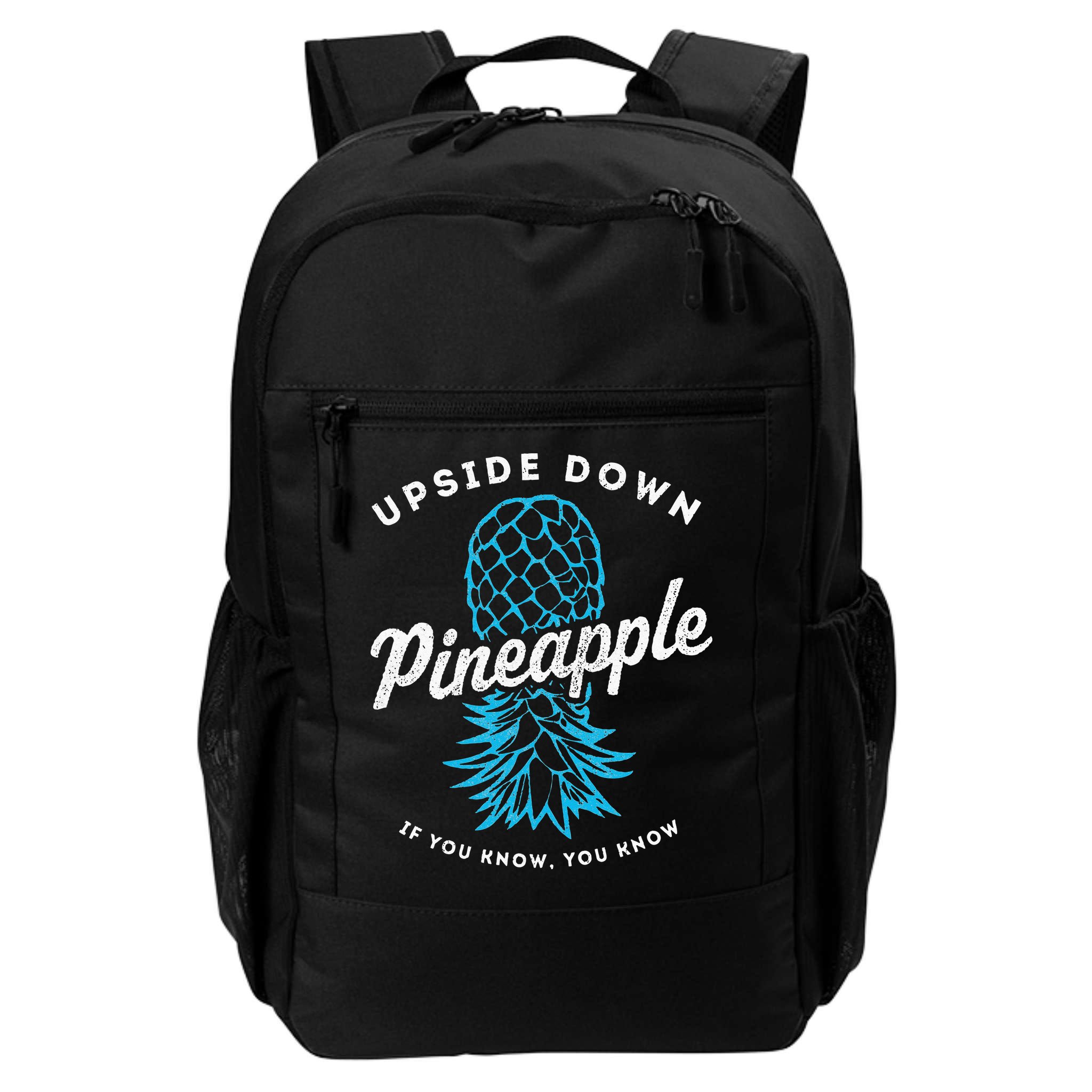Retro Upside Down Pineapple Swinger Backpack