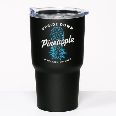 Retro Upside Down Pineapple Swinger Tumbler