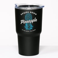 Retro Upside Down Pineapple Swinger Tumbler