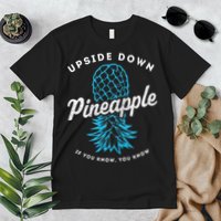 Retro Upside Down Pineapple Swinger Premium T-Shirt