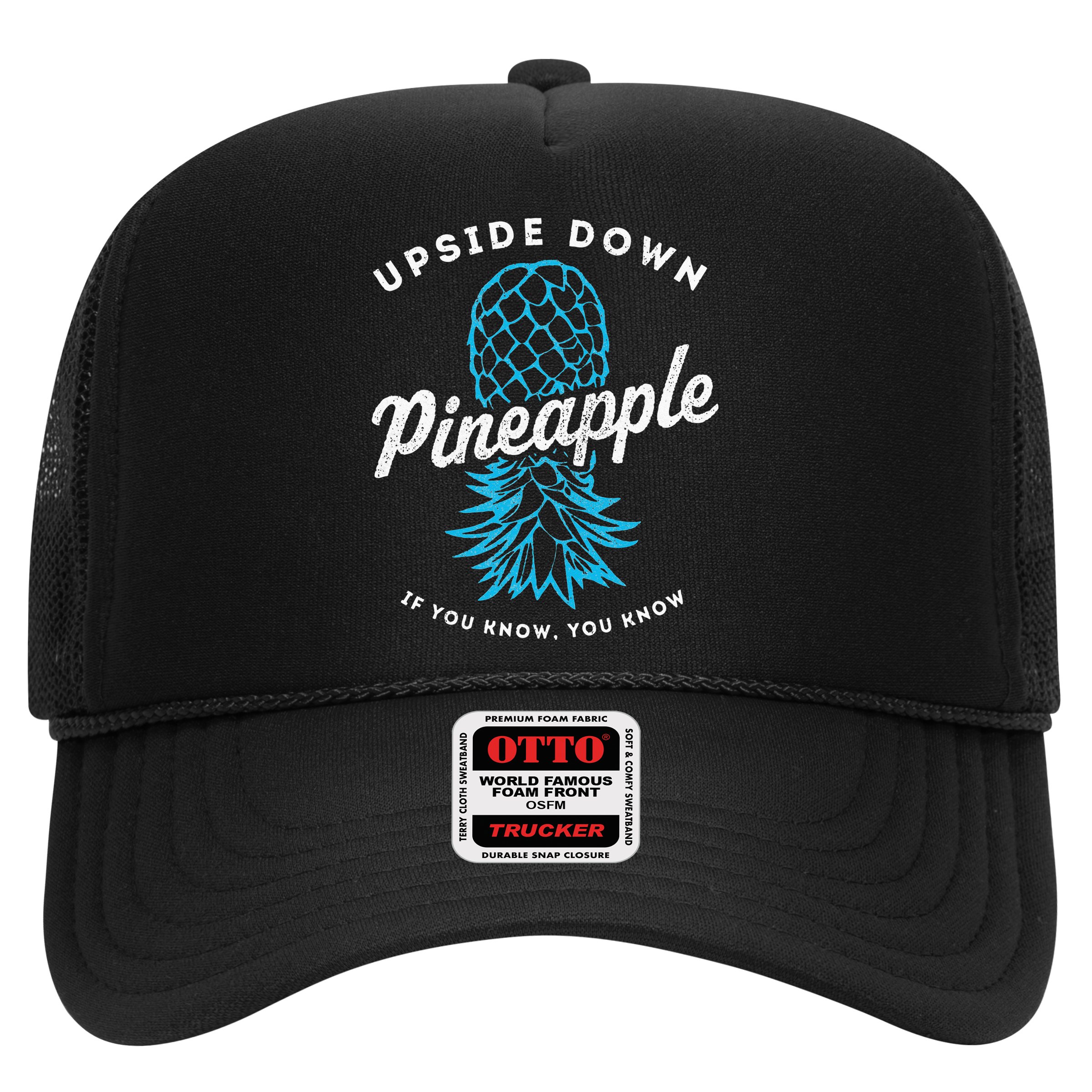 Retro Upside Down Pineapple Swinger Hat