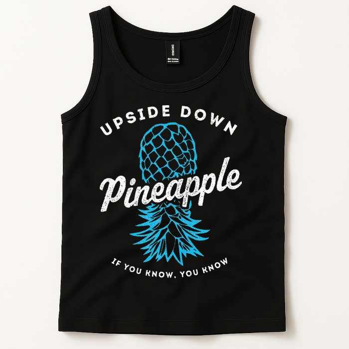 Retro Upside Down Pineapple Swinger Tank Top