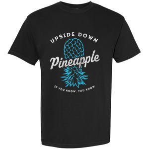 Retro Upside Down Pineapple Swinger Garment-Dyed Heavyweight T-Shirt