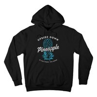 Retro Upside Down Pineapple Swinger Hoodie