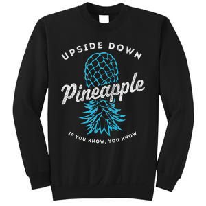 Retro Upside Down Pineapple Swinger Sweatshirt