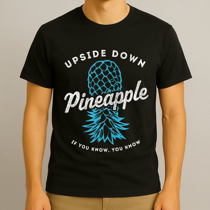 Retro Upside Down Pineapple Swinger T-Shirt