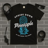 Retro Upside Down Pineapple Swinger T-Shirt
