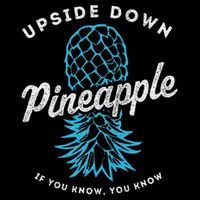Retro Upside Down Pineapple Swinger T-Shirt