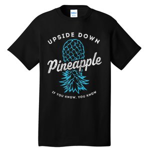 Retro Upside Down Pineapple Swinger Tall T-Shirt