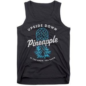 Retro Upside Down Pineapple Swinger Tank Top