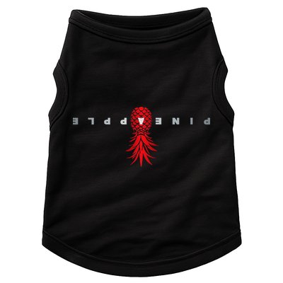 Retro Upside Down Pineapple Swinger Doggie Tank