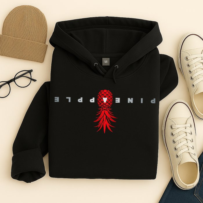 Retro Upside Down Pineapple Swinger Hoodie