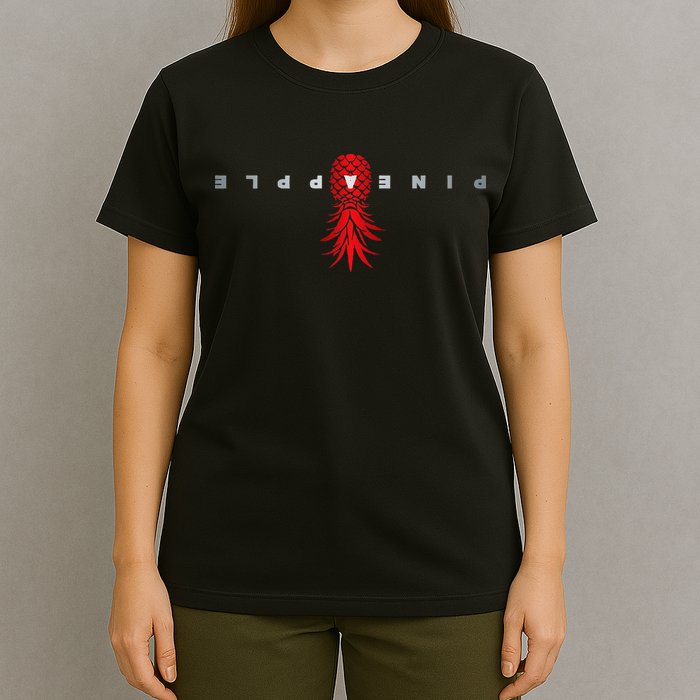 Retro Upside Down Pineapple Swinger T-Shirt