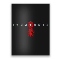 Retro Upside Down Pineapple Swinger Poster