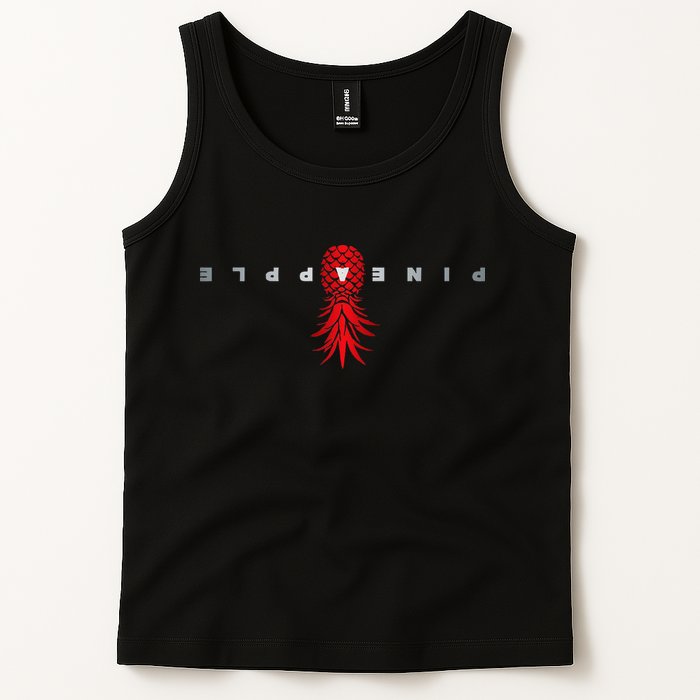 Retro Upside Down Pineapple Swinger Tank Top