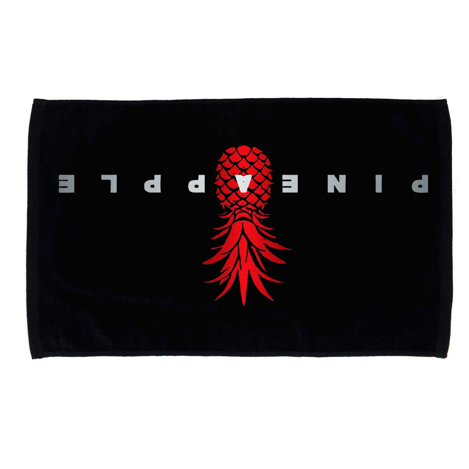 Retro Upside Down Pineapple Swinger Microfiber Hand Towel