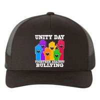 Retro Unity Day Together Against Bullying Raised Hands Yupoong Adult 5-Panel Trucker Hat