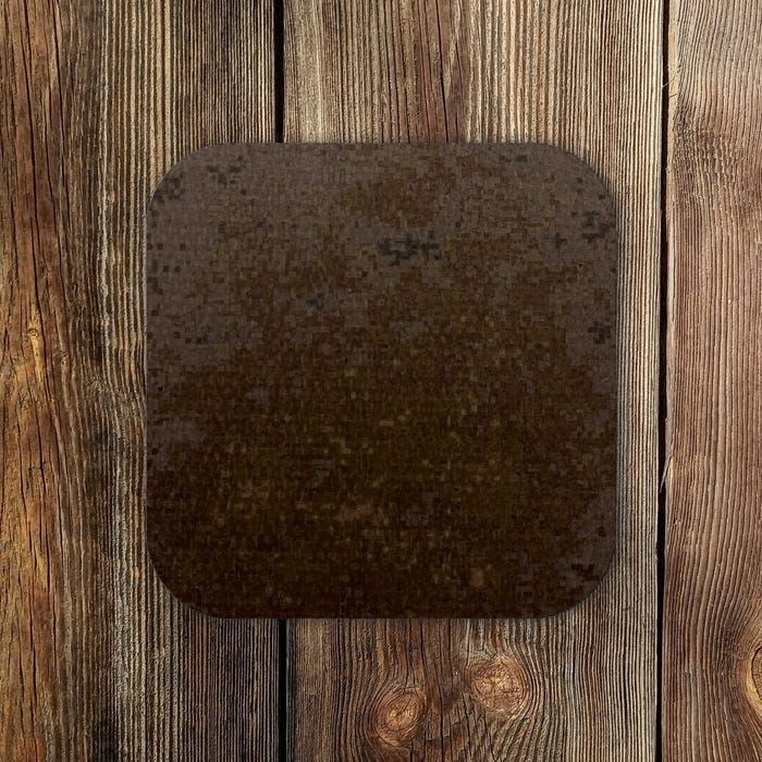 Retro Unity Day Together Against Bullying Raised Hands Coaster