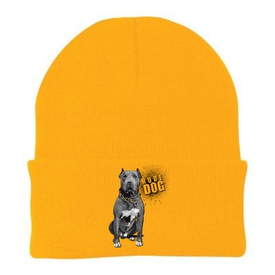 Rude Dog Pitbull Lover Knit Cap Winter Beanie