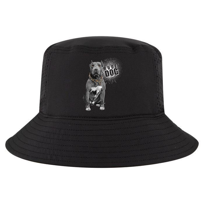 Rude Dog Pitbull Lover Cool Comfort Performance Bucket Hat