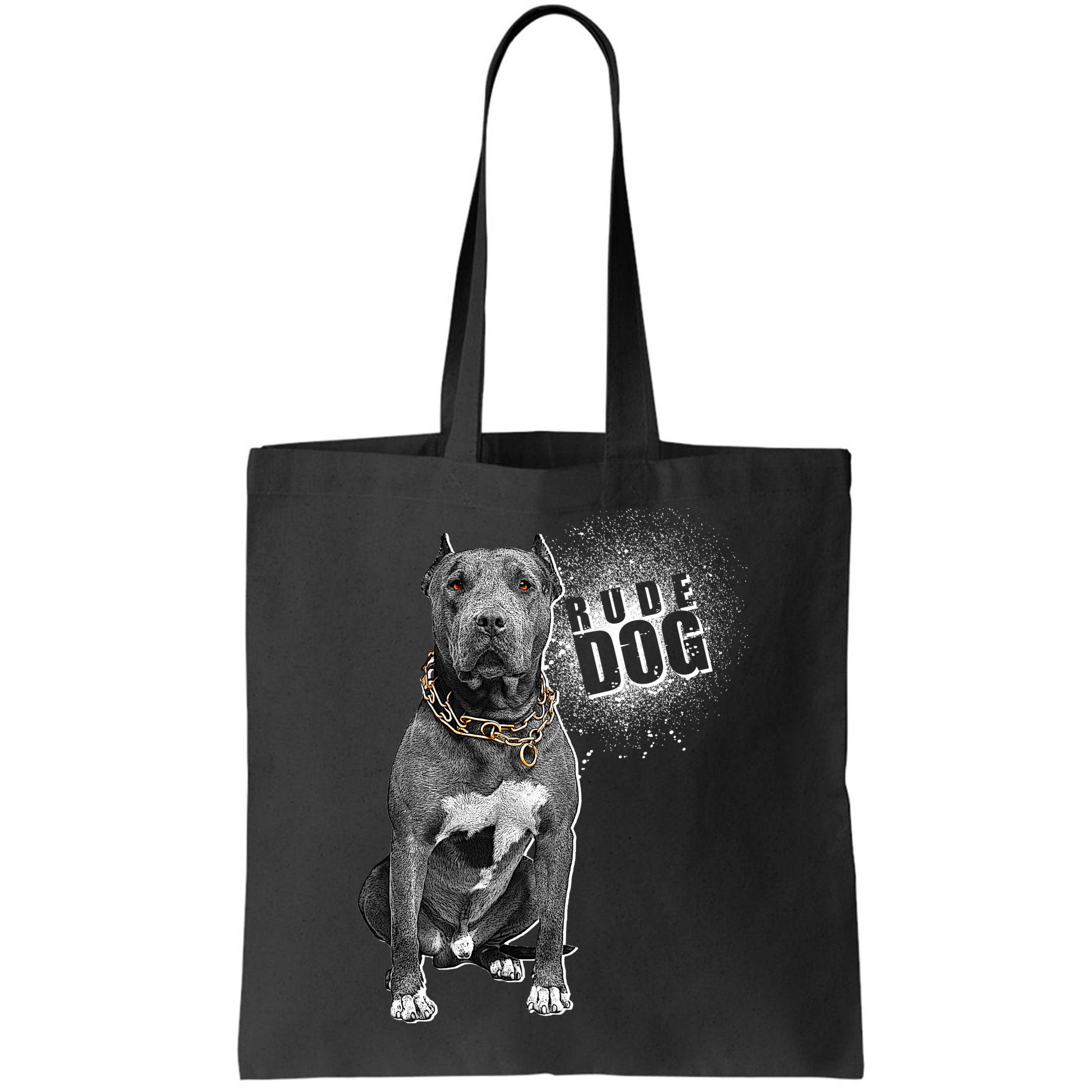 Rude Dog Pitbull Lover Bag