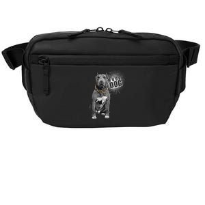 Rude Dog Pitbull Lover Crossbody Pack