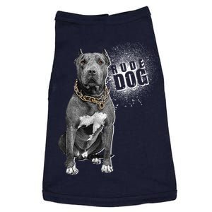 Rude Dog Pitbull Lover Doggie Tank