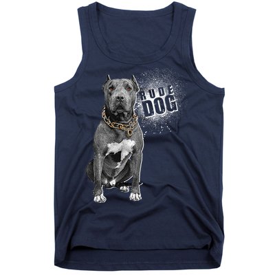 Rude Dog Pitbull Lover Tank Top