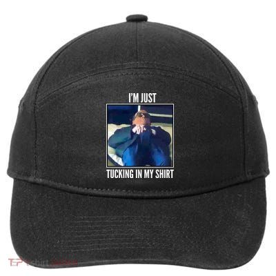 Rudy Giuliani I'm Just Tucking In My Shirt 7-Panel Snapback Hat