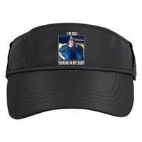 Rudy Giuliani I'm Just Tucking In My Shirt Adult Drive Performance Visor