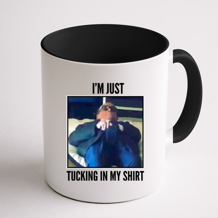 Rudy Giuliani I'm Just Tucking In My Shirt Coffee Mug