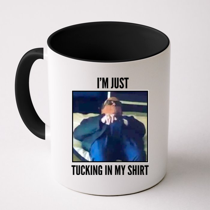 Rudy Giuliani I'm Just Tucking In My Shirt Coffee Mug