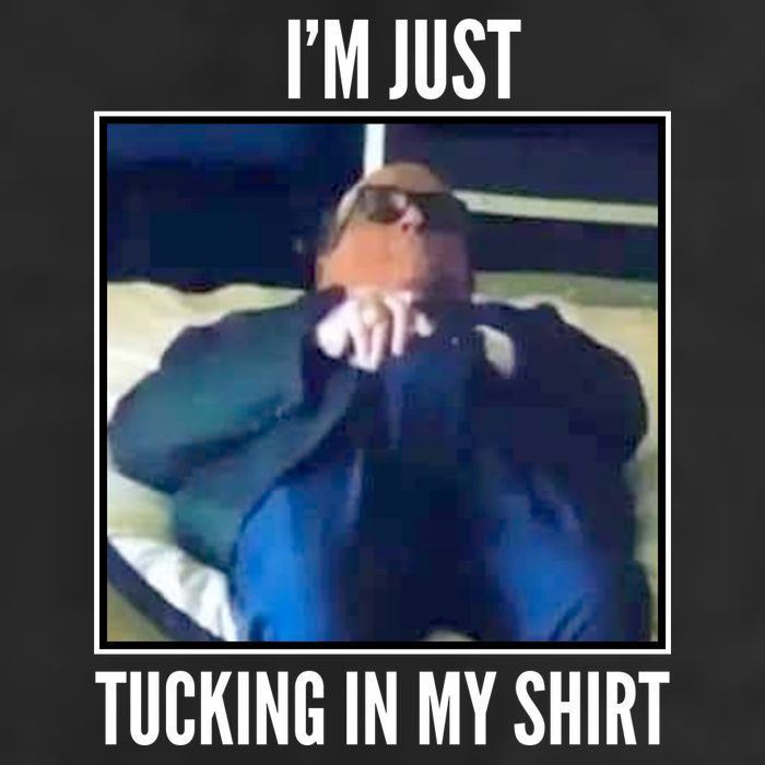 Rudy Giuliani I'm Just Tucking In My Shirt 25L Jumbo Tote
