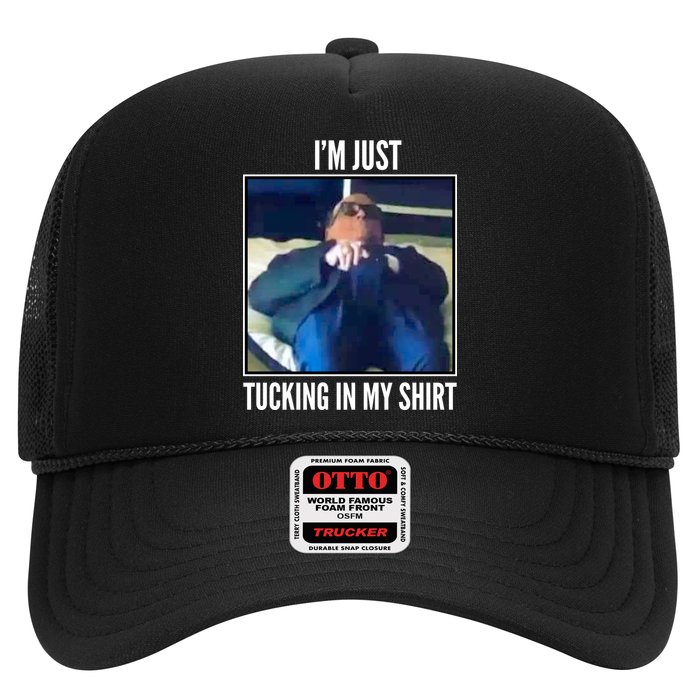 Rudy Giuliani I'm Just Tucking In My Shirt Hat