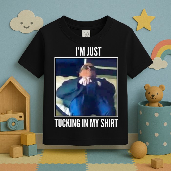 Rudy Giuliani I'm Just Tucking In My Shirt Toddler T-Shirt