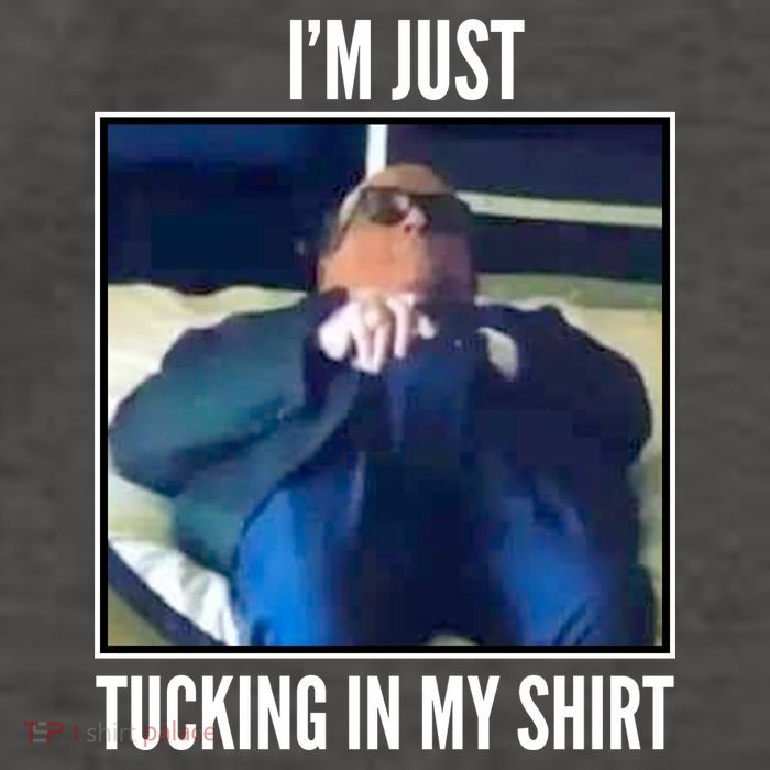 Rudy Giuliani I'm Just Tucking In My Shirt Vector Backpack