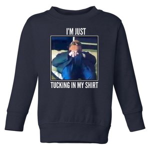 Rudy Giuliani I'm Just Tucking In My Shirt Toddler Sweatshirt