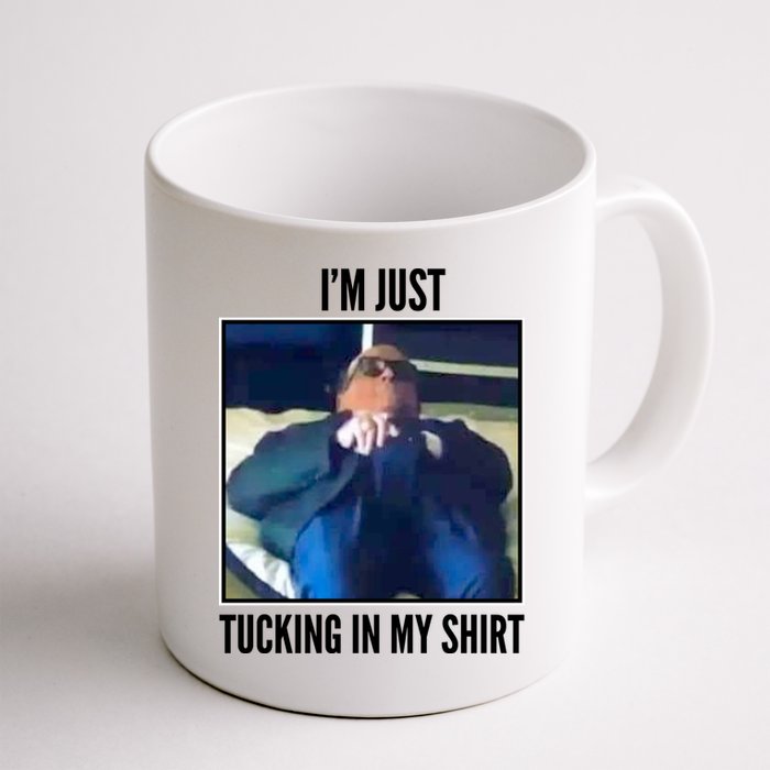 Rudy Giuliani I'm Just Tucking In My Shirt Mug
