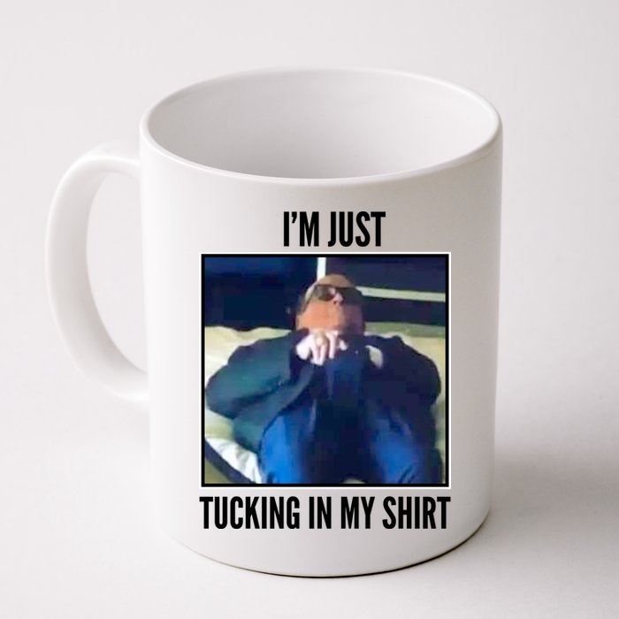 Rudy Giuliani I'm Just Tucking In My Shirt Mug