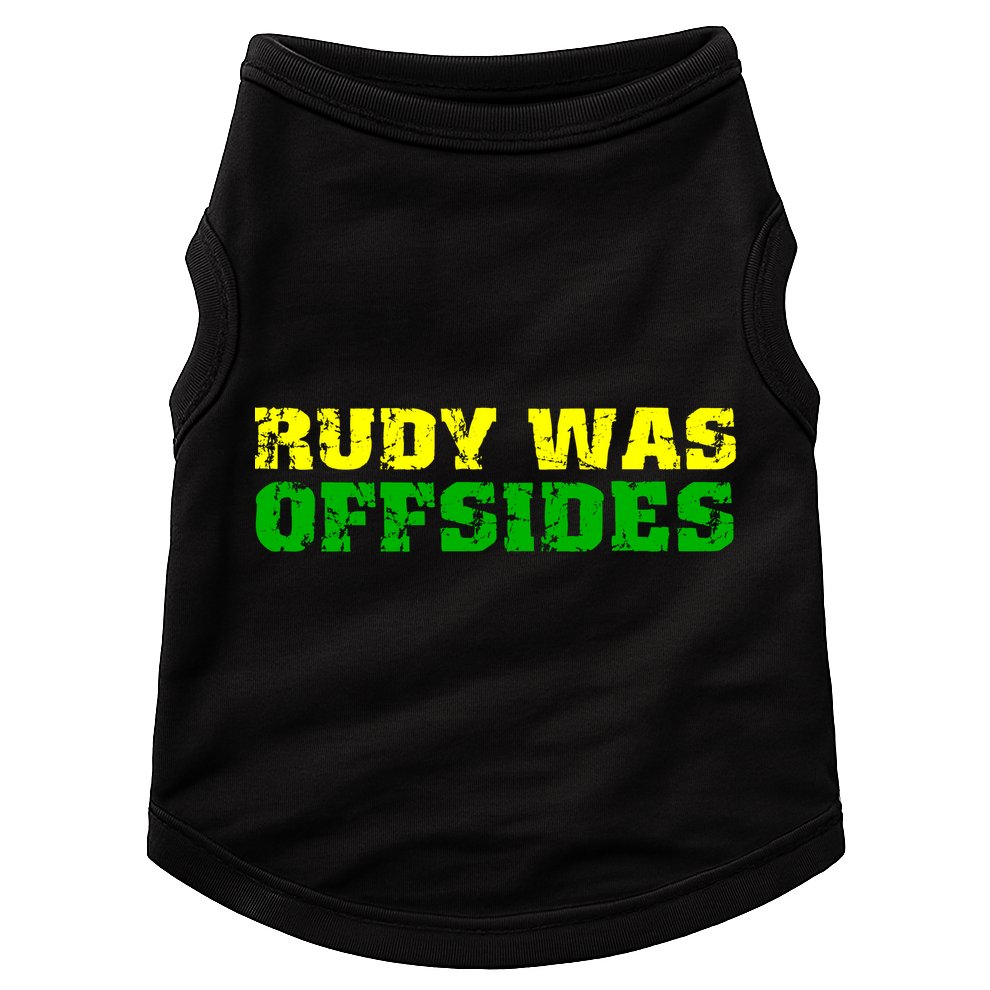 Rudy Was Offsides Doggie Tank