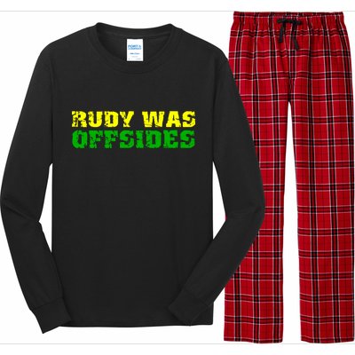 Rudy Was Offsides Long Sleeve Pajama Set